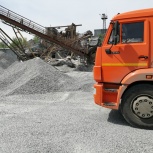 Щебень песок пгс уголь отсев земля от 1 тонны ., Новосибирск