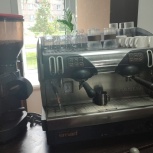 Кофе машина профессиональная с кофемолкой и инвентарем, Новосибирск