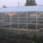 Теплицы-домики "северная". Съемно-сдвижная крыша., Новосибирск