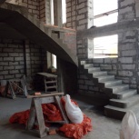 Строительство монолитных бетонных лестниц, Новосибирск