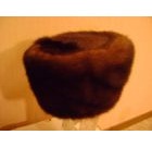 Продам новую женскую шапку 57-58 норка тёмнокоричнев фасон боярка, Новосибирск