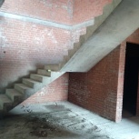Бетонная монолитная лестница, Новосибирск