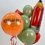 Шары гелиевые, воздушные, Новосибирск
