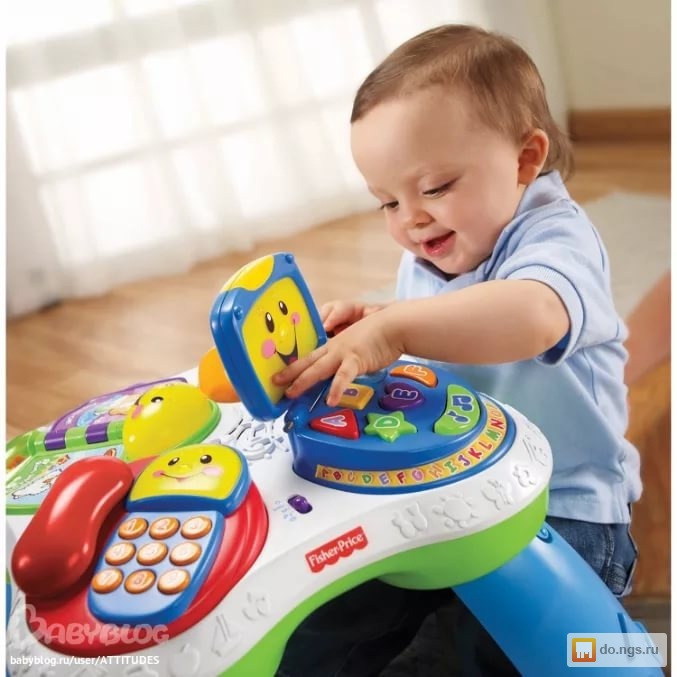 Столик музыкальный развивающий fisher price