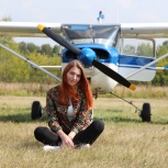 Полёт на самолёте Cessna 150, Новосибирск