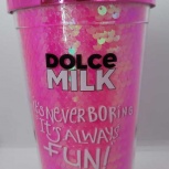Стакан с трубочкой Dolce Milk, Новосибирск