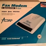 Продам факс-модем, новый, в упаковке., Новосибирск