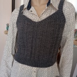 Жилетка женская вязаная ручная работа 42-46, Новосибирск