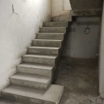 Бетонная монолитная лестница, Новосибирск