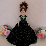 продается будуарная эксклюзивная авторская кукла (полимерная глина), Новосибирск