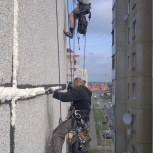 Ремонт и герметизация межпанельных швов, утепление балкона, Новосибирск