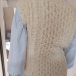 Жилетка женская вязаная ручная работа 42-46, Новосибирск
