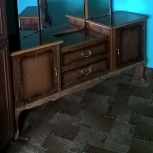 Трельяж (туалетный столик), массив дерева, винтаж, Новосибирск