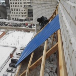 Установка крыш балконов. Монтаж, ремонт балконных козырьков и лоджий, Новосибирск