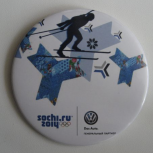 Значок Volkswagen Sochi 2014, Новосибирск