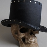 Шляпа цилиндр для Hard Rock Heavy Metal музыкантов. Ручная работа, Новосибирск
