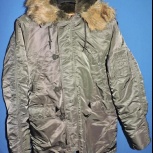 Куртка Alpha Industries N-3B Slim Fit (М, L, XL), Новосибирск