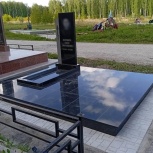 Памятники из гранита. Благоустройство могил, Новосибирск