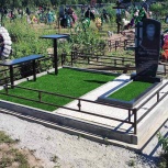 Памятники из гранита. Благоустройство могил, Новосибирск