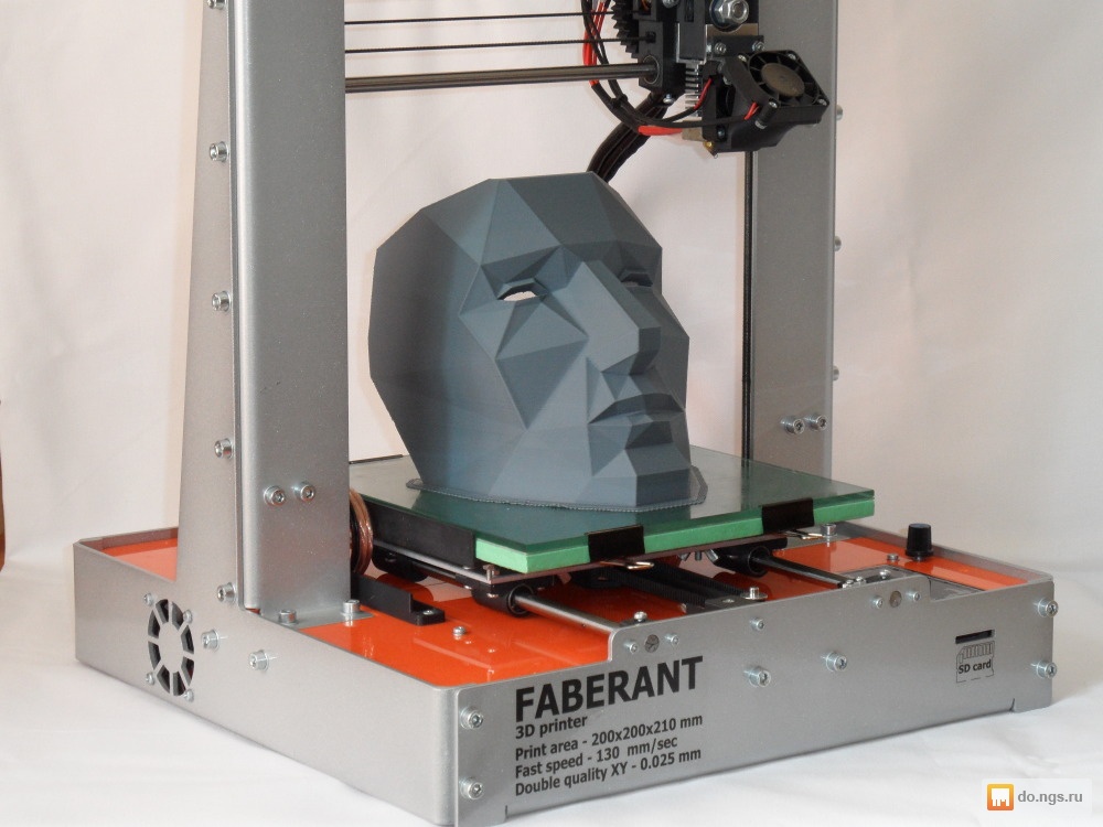 3D-принтер Faberant с инновационной системой удвоения точности XY и цельном...