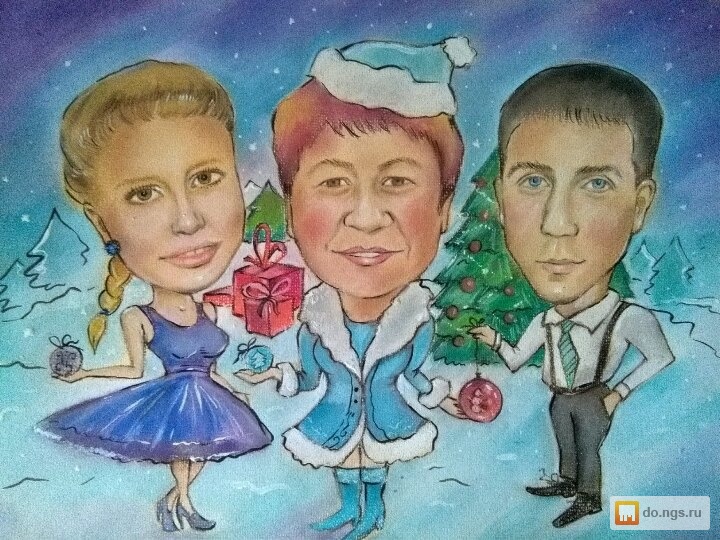 Как нарисовать шарж по фотографии