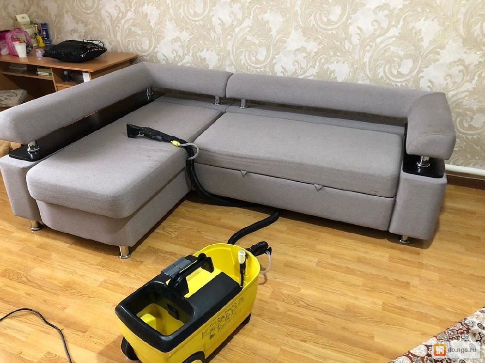 Чистка дивана из флока в домашних условиях без разводов