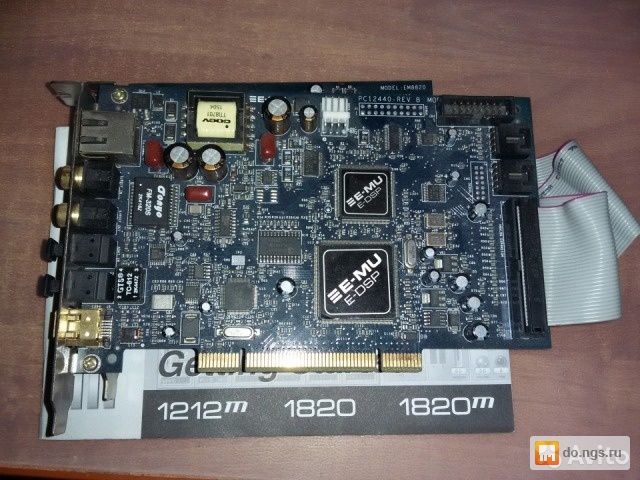 E mu 1212m pci звуковая карта